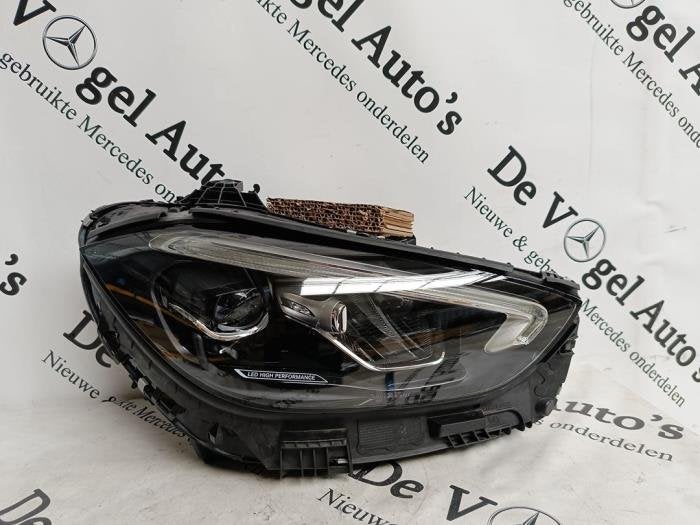 Koplamp rechts van een Mercedes C-Klasse, Gebruikt, -, Ophalen of Verzenden, -