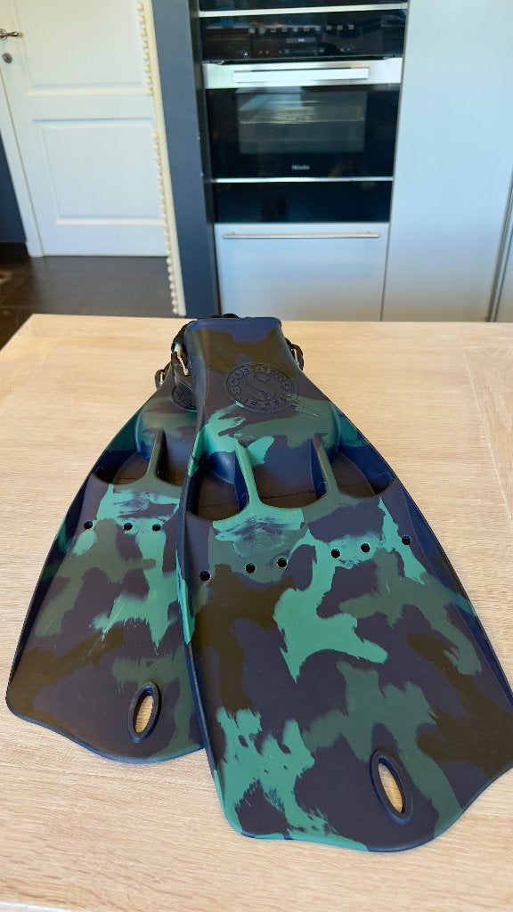 Scubapro Jet Fins – Dark Blue Camo – maat XL – nieuw, Watersport en Boten, Duiken, Ophalen of Verzenden, Nieuw