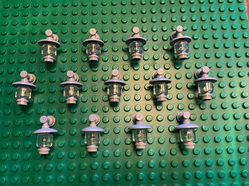 Lego hanglampjes 13 stuks / 534-P1, Ophalen of Verzenden, Zo goed als nieuw, Losse stenen, Lego