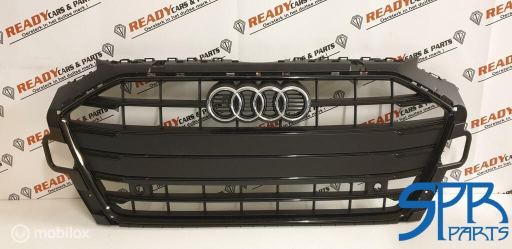 A4 8W FACELIFT S-LINE GRILL Grille 8W0853651DF ZWART NIEUW, Audi, Nieuw, Audi, Ophalen of Verzenden
