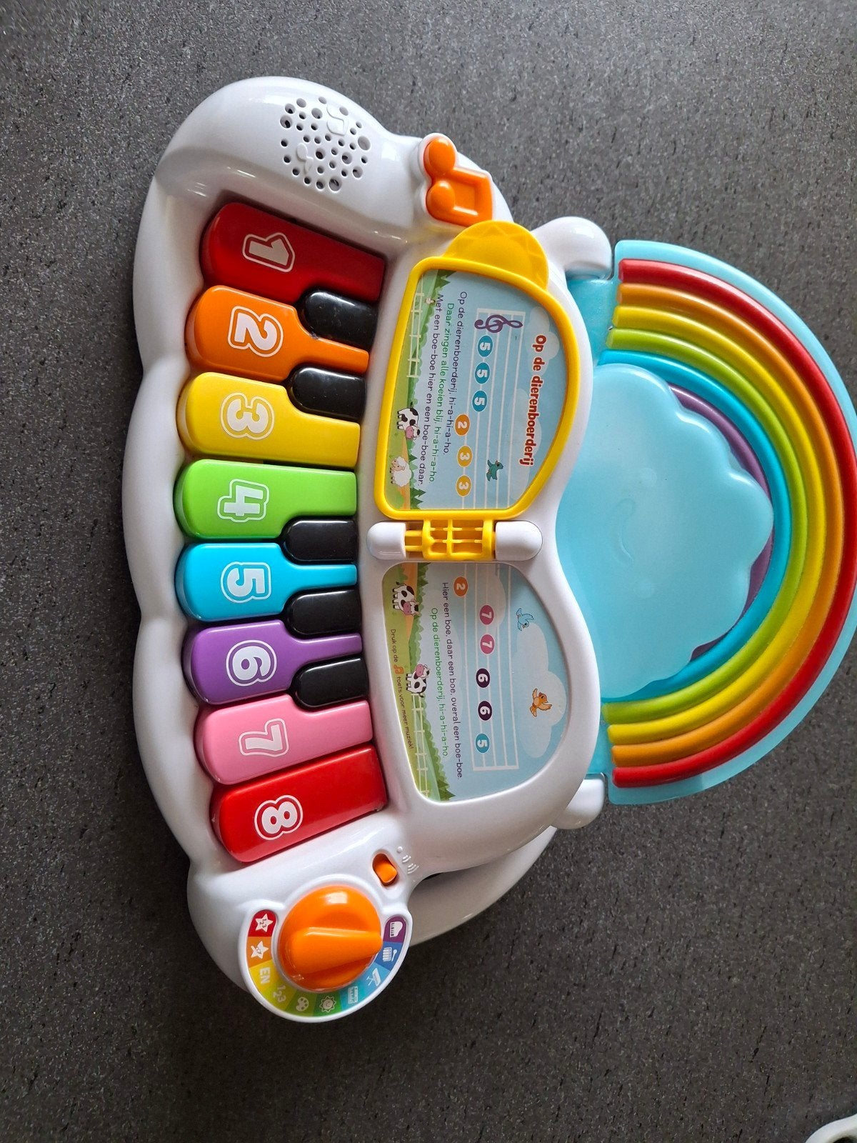Mini piano regenboog, Kinderen en Baby's, Ophalen