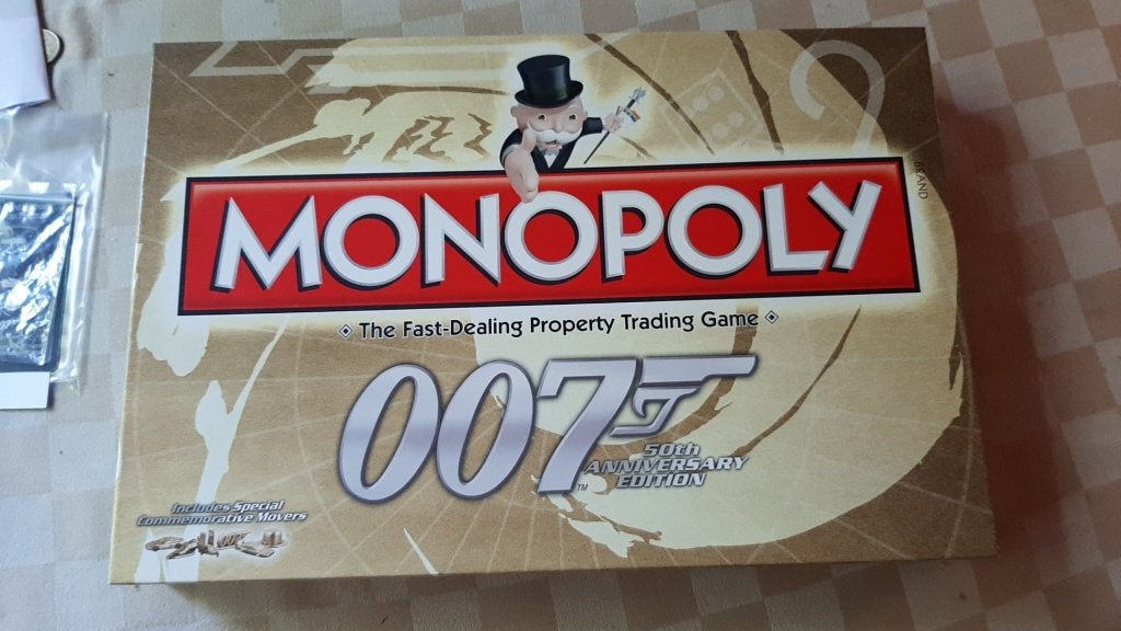 bordspel Monopoly James Bond 50th Monopolie 007, Een of twee spelers, Ophalen of Verzenden, Nieuw, Monopoly