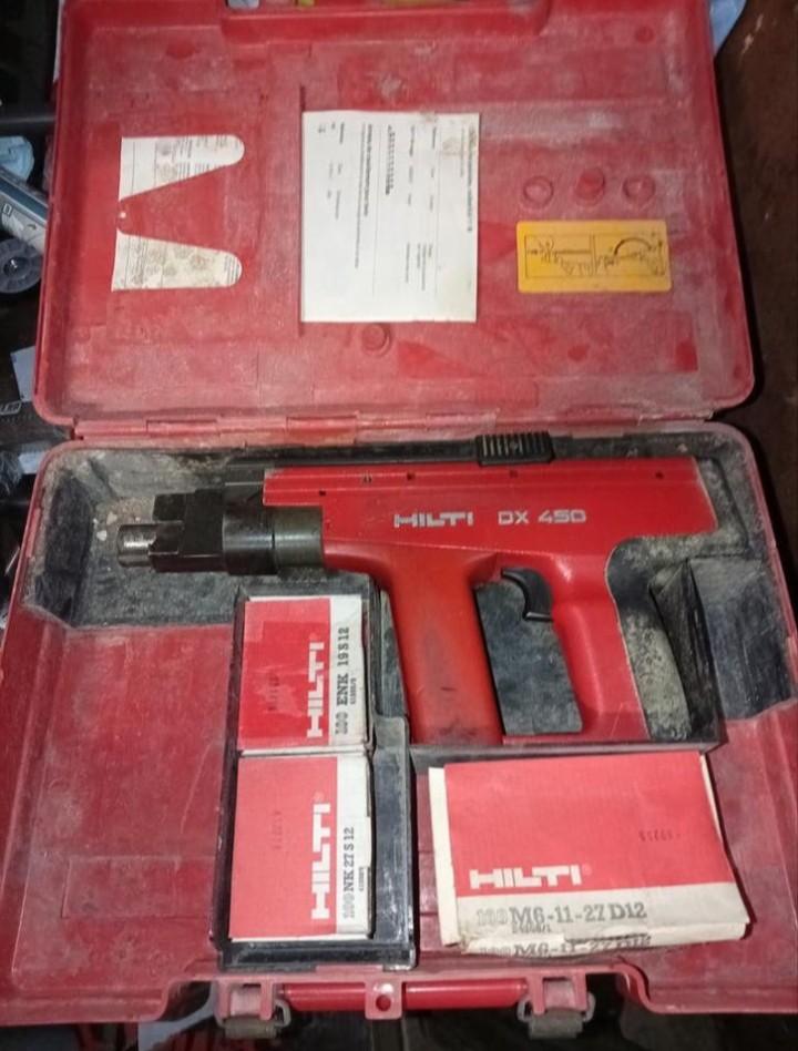 Hilti dx450 nagel pistool, Ophalen of Verzenden, Zo goed als nieuw