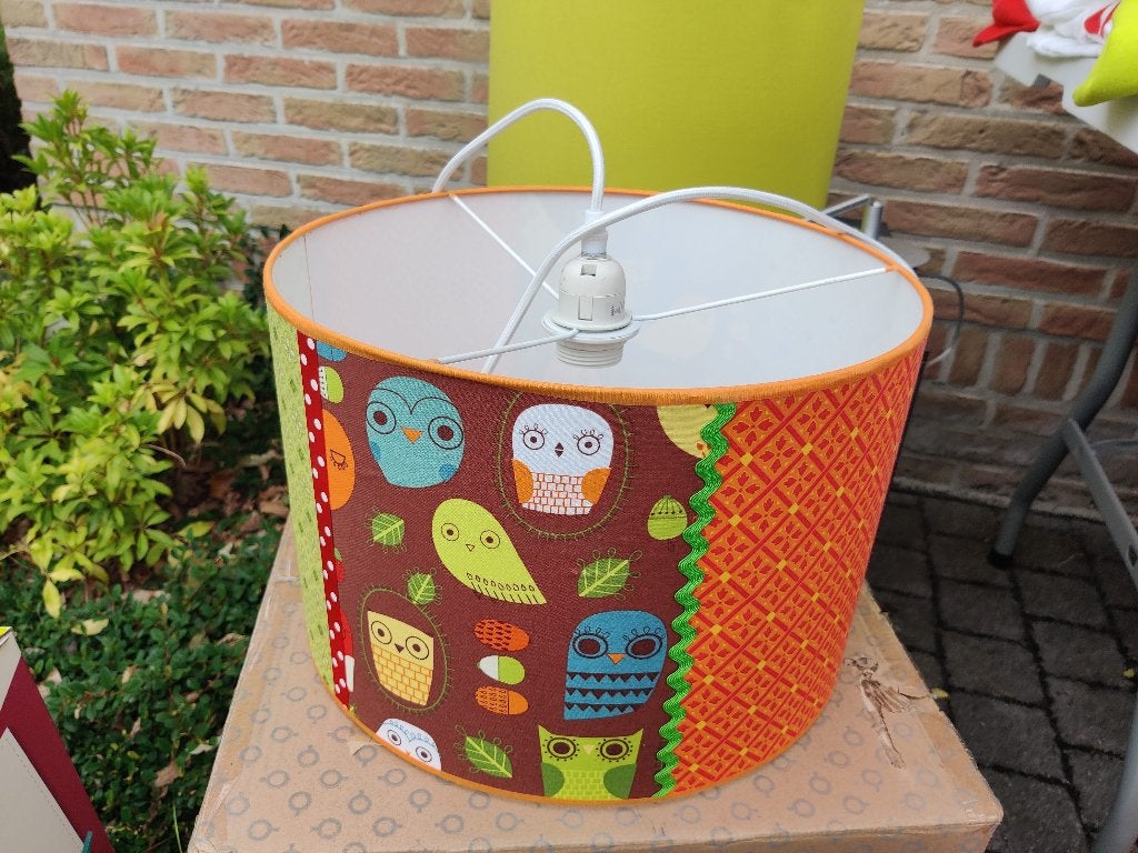Lampenkap kinderkamer, Huis en Inrichting, Ophalen, Gebruikt, Rond