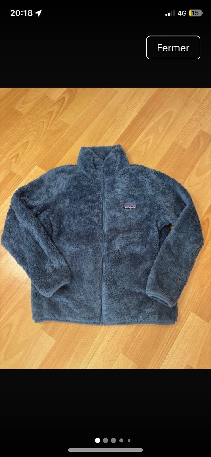 Patagonia blauwe vintage Polar vestjas, Kleding | Heren, Ophalen, Zo goed als nieuw, Blauw