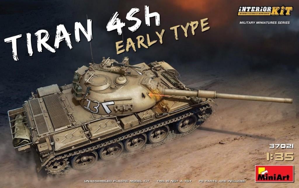 1/35 Tiran 4 Sh early Type Interior kit  (Miniart), Hobby en Vrije tijd, Overige merken, Tank, 1:32 tot 1:50, Nieuw