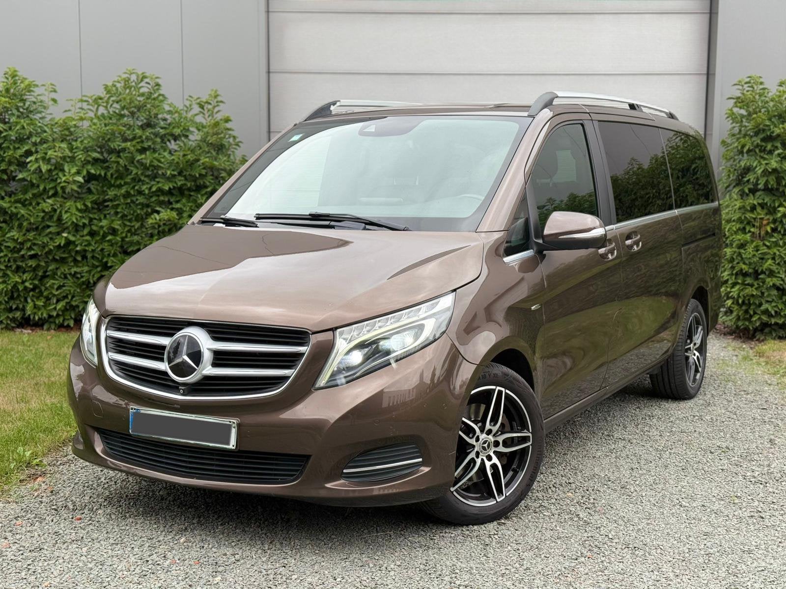 Mercedes V250 Lichte Vracht Euro6b, Auto's, Mercedes-Benz, Automaat, 4 deurs, Bruin, Leder