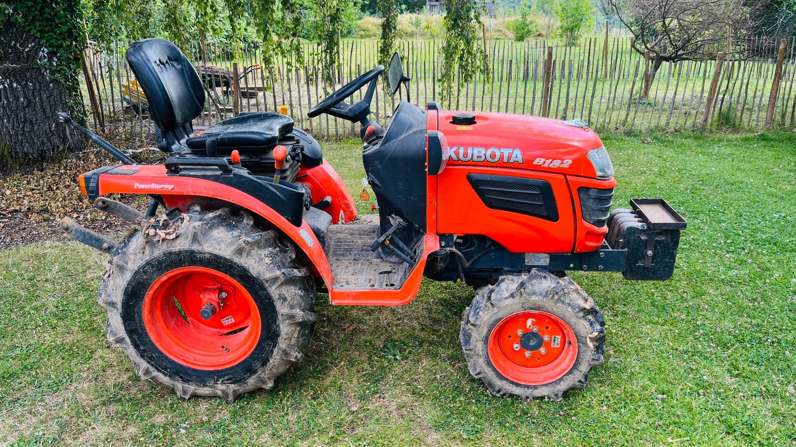 Micro tractzur kubota b1820, Enlèvement, Utilisé, Jusqu'à 80 ch, Jusqu'à 2500