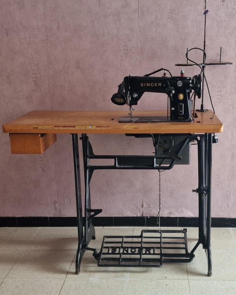 Singer naaimachine, Ophalen