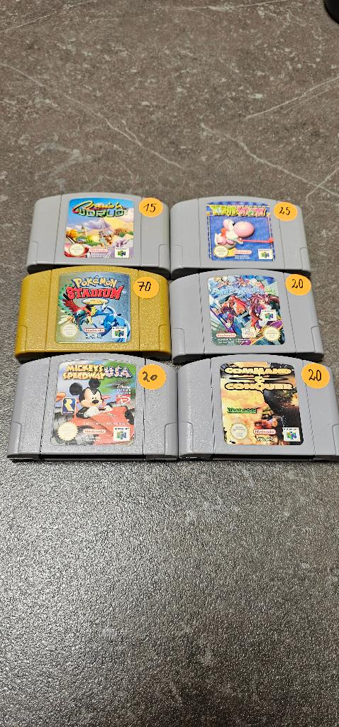 N64-gamecollectie, Games en Spelcomputers, Ophalen of Verzenden, Gebruikt