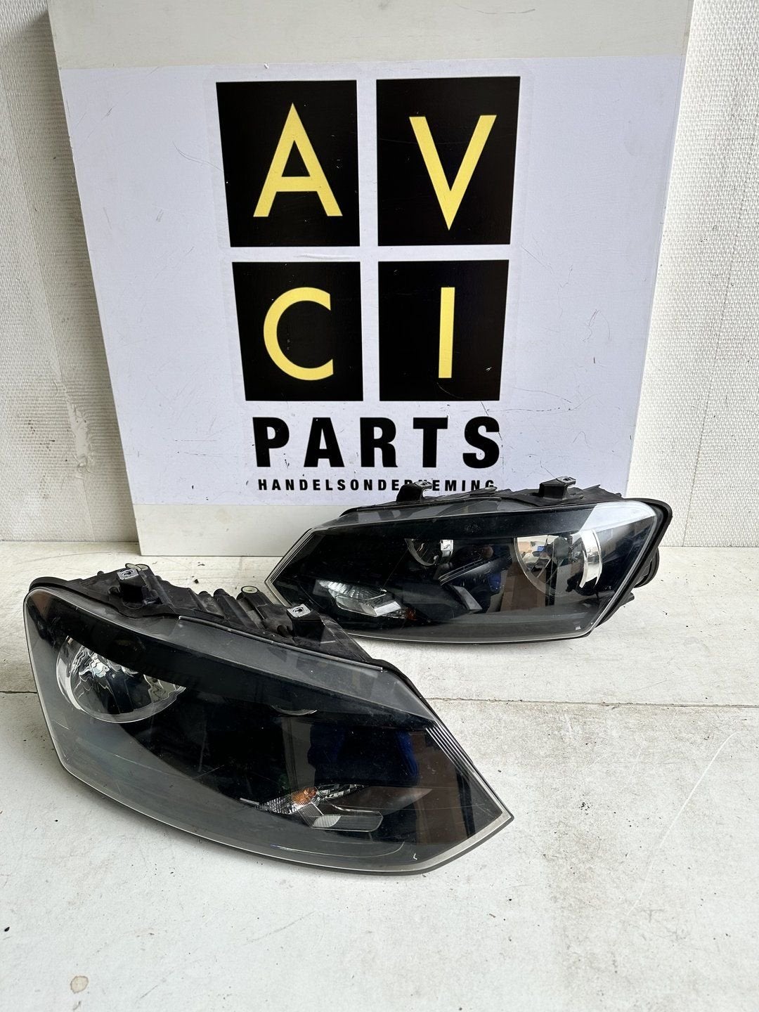 Koplamp SET Vw polo 6R Holgeen H7 6R1941008F 6R1941007G, Gebruikt, -, Volkswagen, -