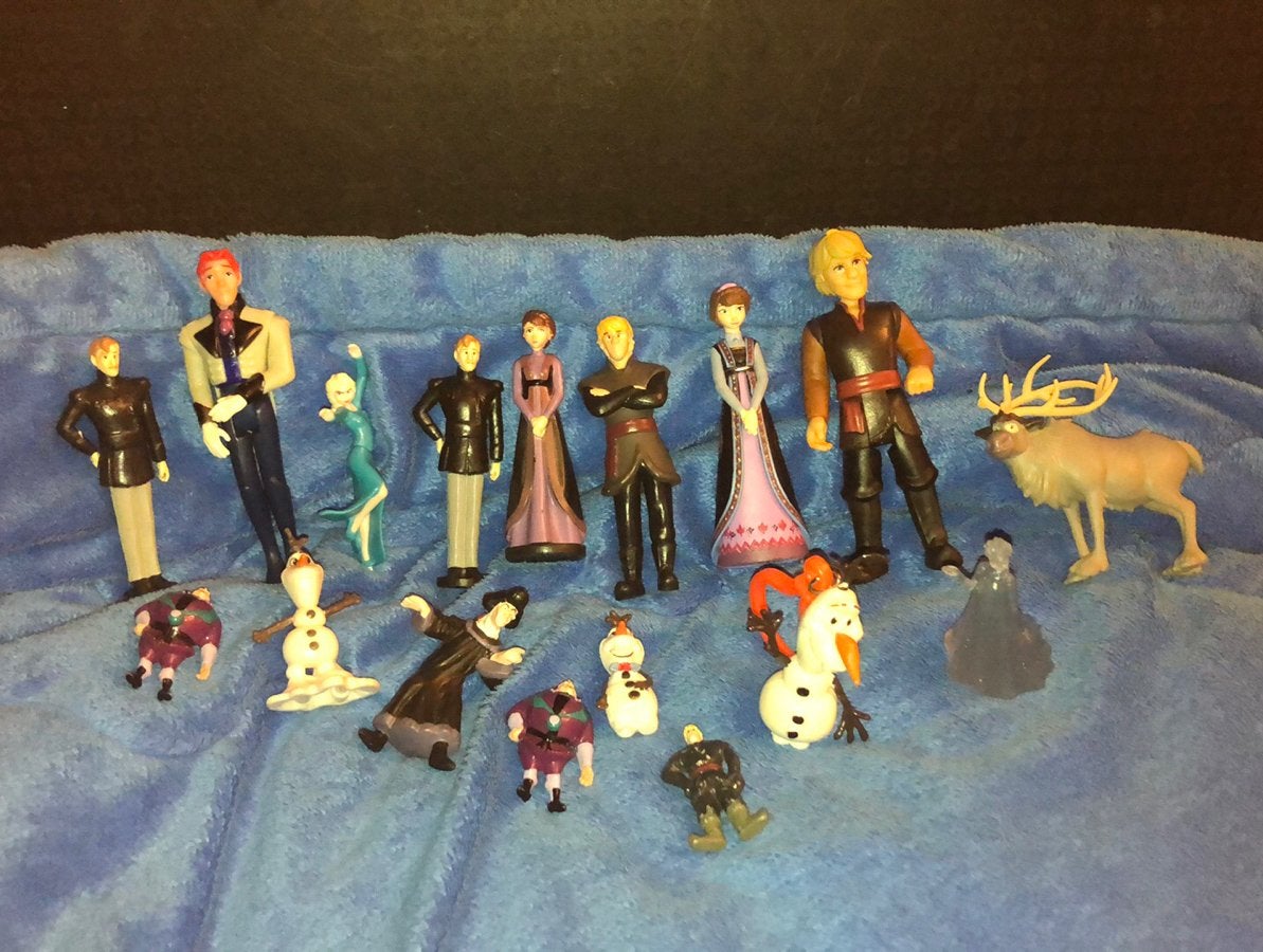 Figurines « Reines des neiges », Utilisé