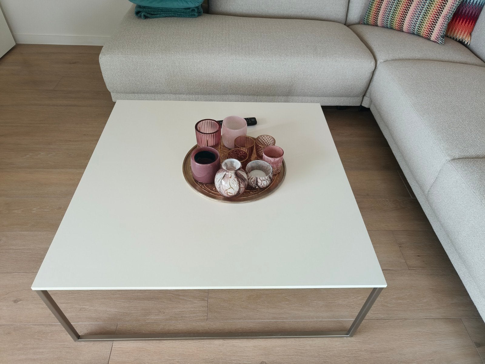 Salontafel 1m x 1m, Huis en Inrichting, Ophalen