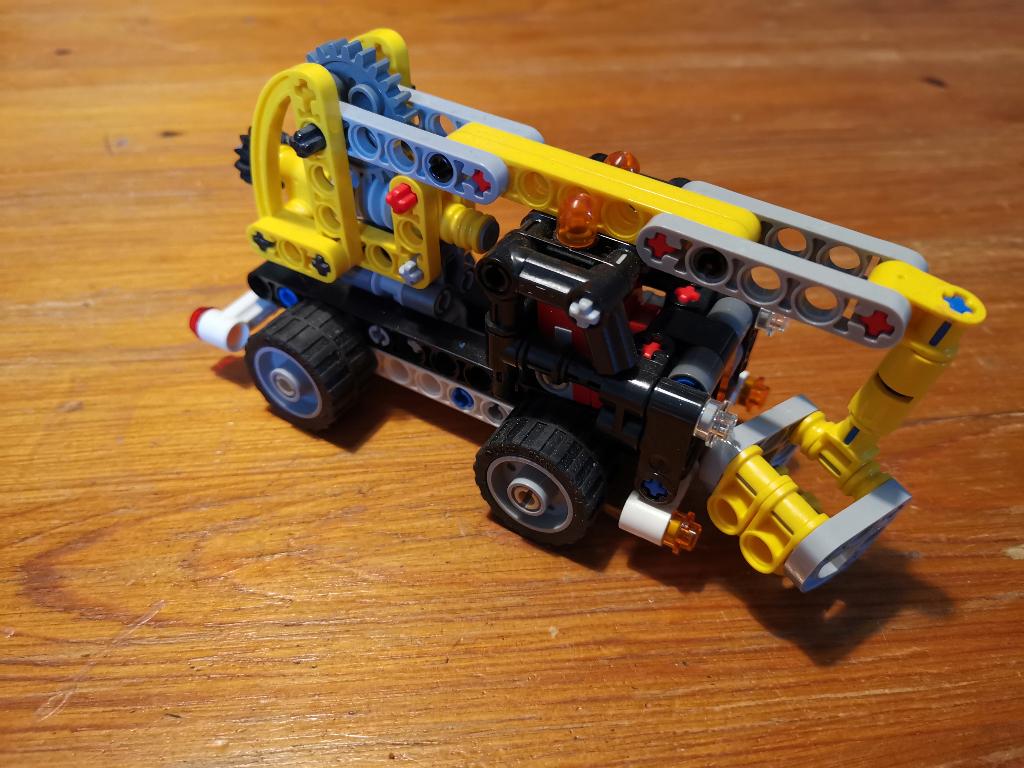 Lego technic 42031 hoogwerker, Ophalen, Gebruikt, Complete set, Lego