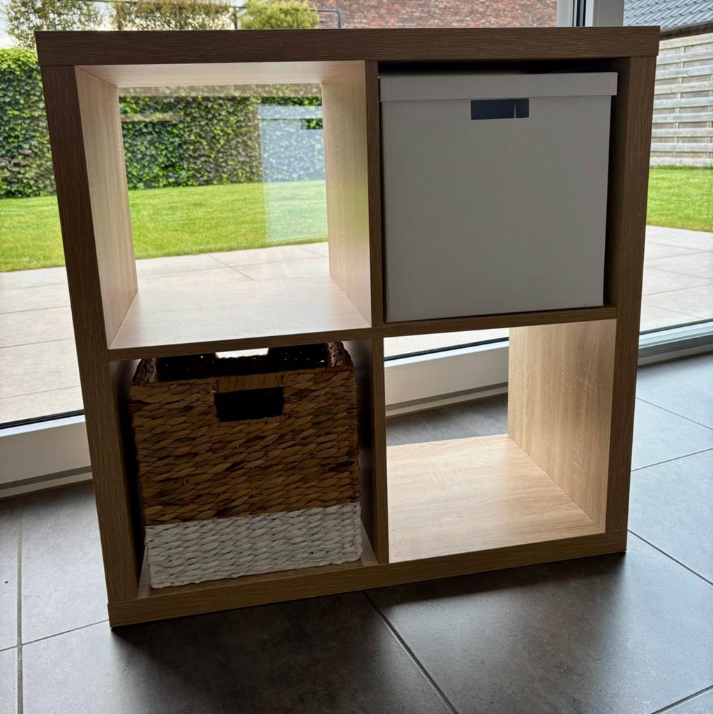 Twee Kallax rekken - Ikea, Huis en Inrichting, Ophalen, Zo goed als nieuw