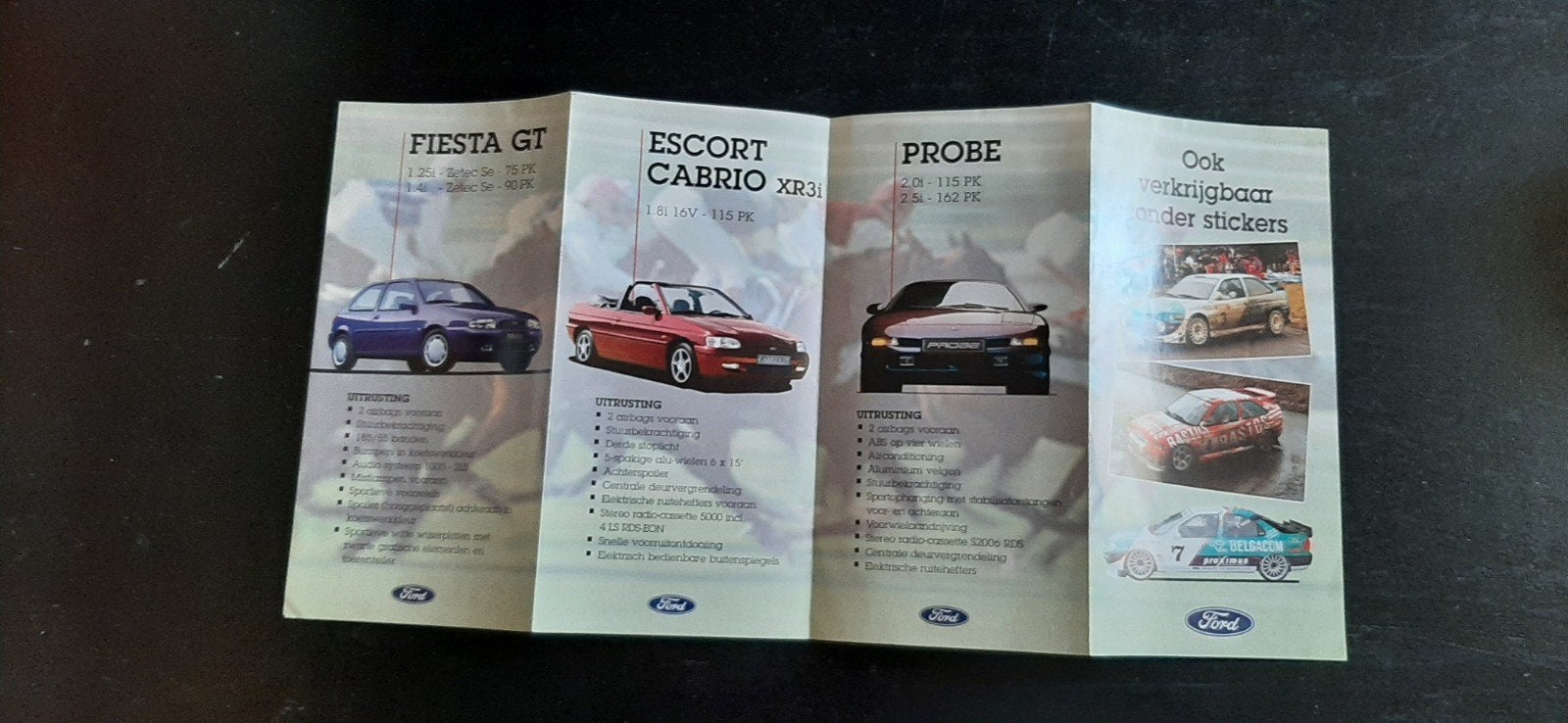 Ford sportieve modellen 1997, Livres, Enlèvement ou Envoi, Neuf, Ford