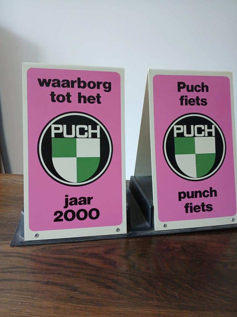 Présentoir à vélos Puch, Collections, Marques & Objets publicitaires, Utilisé, Autres types, Enlèvement ou Envoi