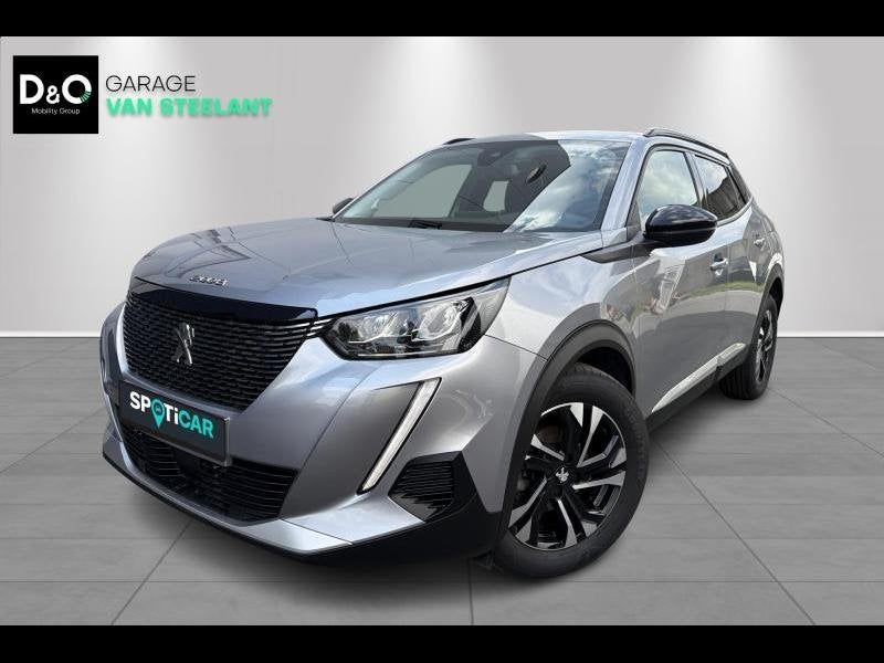 Peugeot 2008 Allure-Carplay-Navi-Cam, Auto's, 1199 cc, Handgeschakeld, Zilver of Grijs, 101 pk