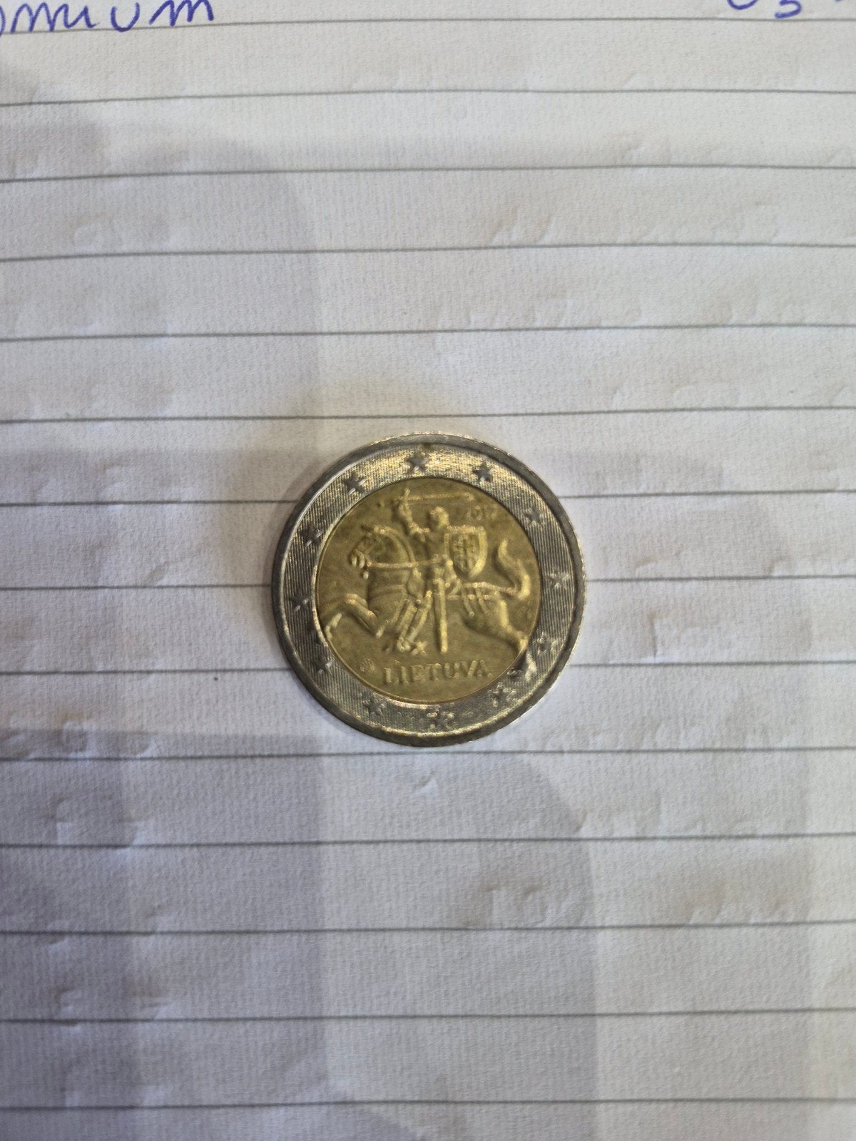 2 euromunt Litouwen 2015, Postzegels en Munten, Ophalen of Verzenden