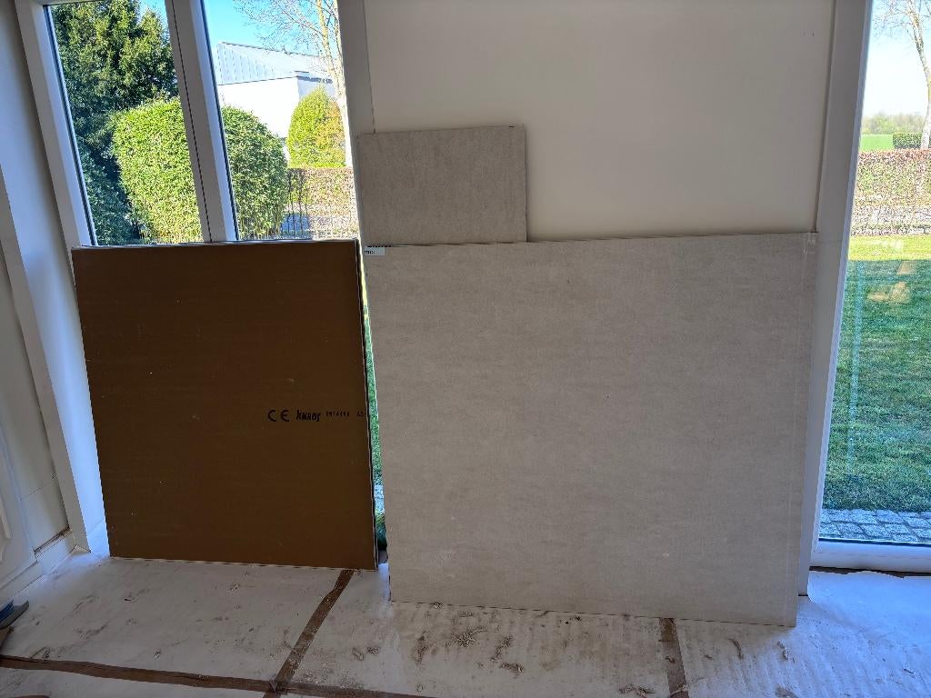 BA13 Knauf 4-zijdig afgeronde gipsplaat, Doe-het-zelf en Bouw, Ophalen, Nieuw, Overige materialen, Minder dan 20 mm