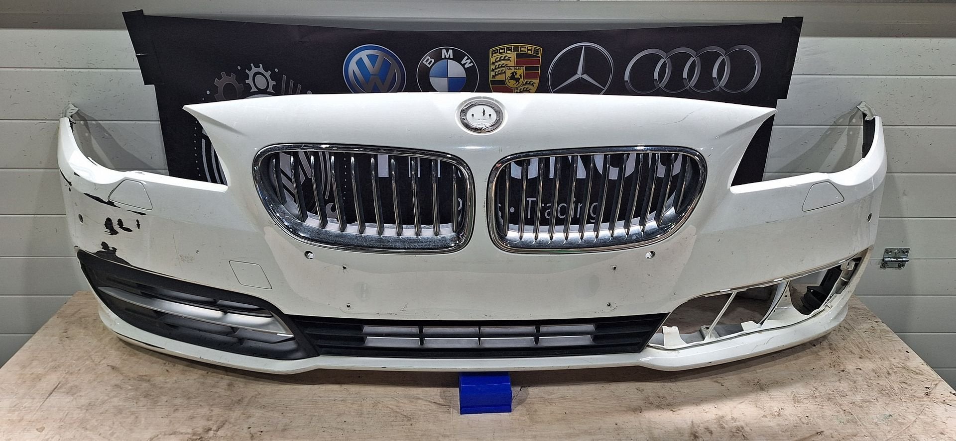 BMW 5-Serie (F10/F11 model) voorbumper, Gebruikt, -, Voor, -