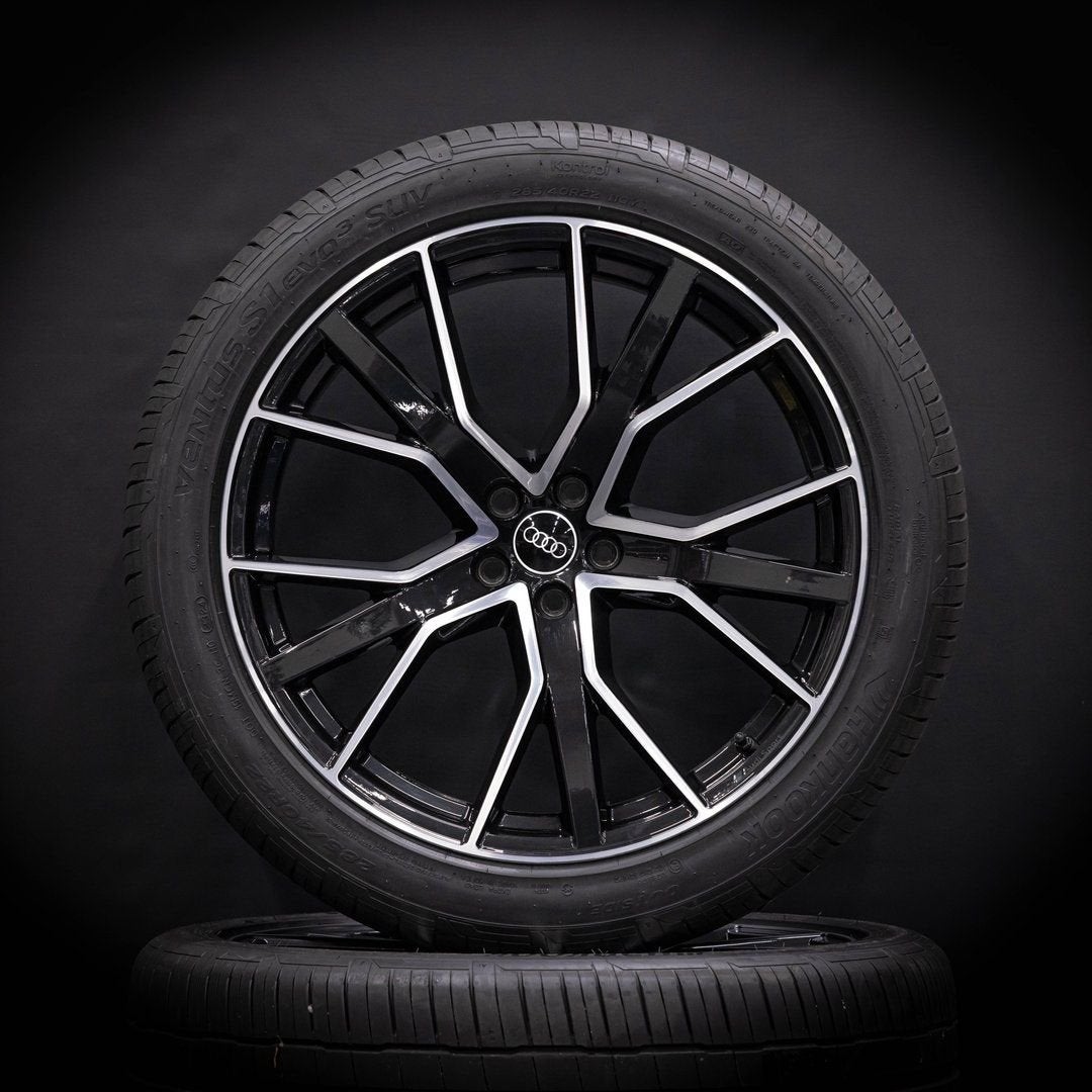 22 inch velgen Audi Q8 SQ8 Origineel zomerbanden 285/40/22 H, Auto-onderdelen, Banden en Velgen, Banden en Velgen, Zomerbanden