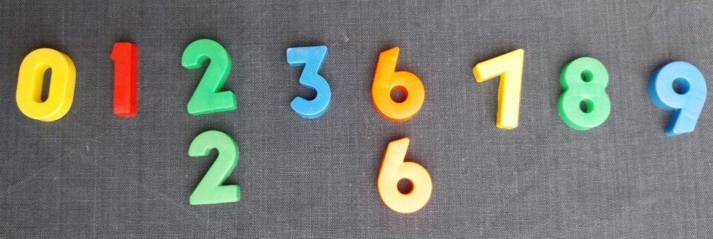 Fisher-Price vintage - losse cijfers, Kinderen en Baby's, Ophalen of Verzenden, Zo goed als nieuw