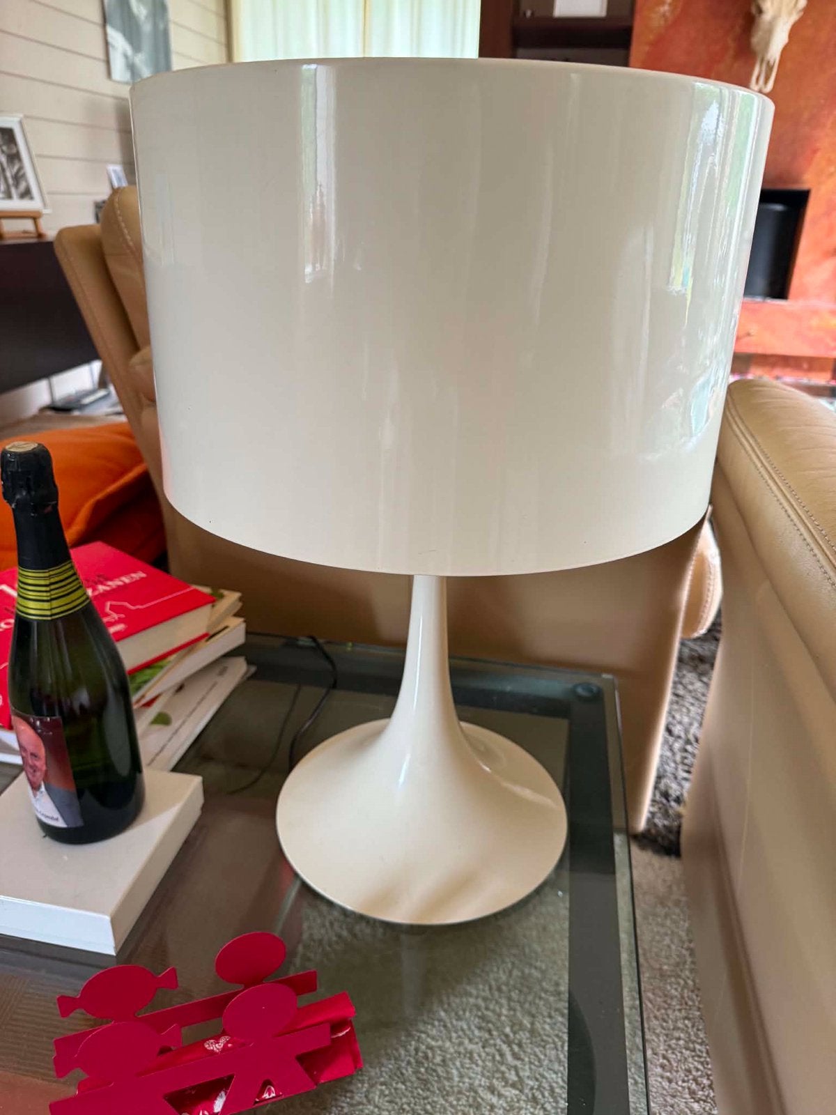 Italiaanse Design lamp Spun licht van Flos, Ophalen, Zo goed als nieuw