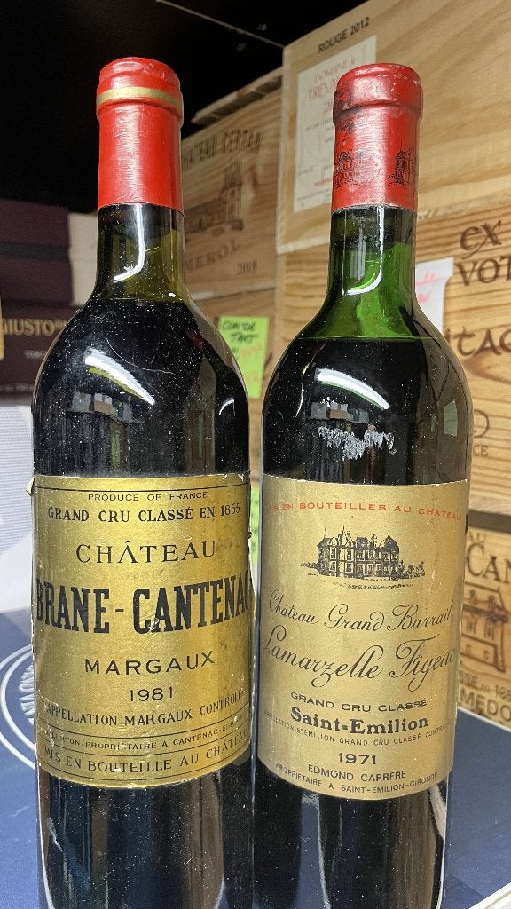 2 GRANDS BORDEAUX 1981 ET 1971, Enlèvement ou Envoi