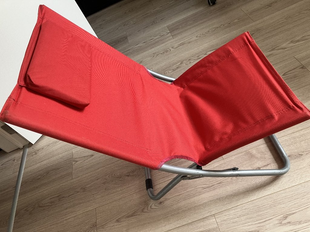 chaise de plage légère et pratique, Enlèvement, Utilisé, Synthétique, Pliant