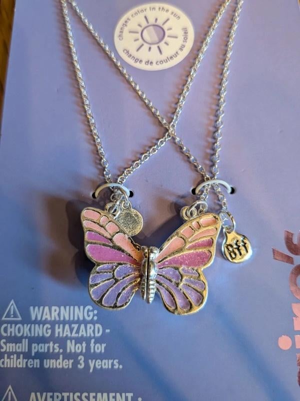 Best Friends vlinderketting om te delen.Nieuw met tag, Ophalen, Nieuw