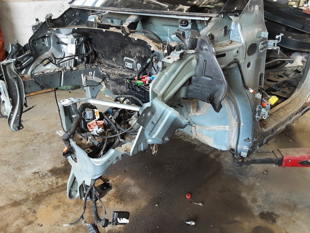 BINNENSPATSCHERM LINKS VOOR Opel Crossland / Crossland X, Gebruikt, Voor, Opel, Spatbord