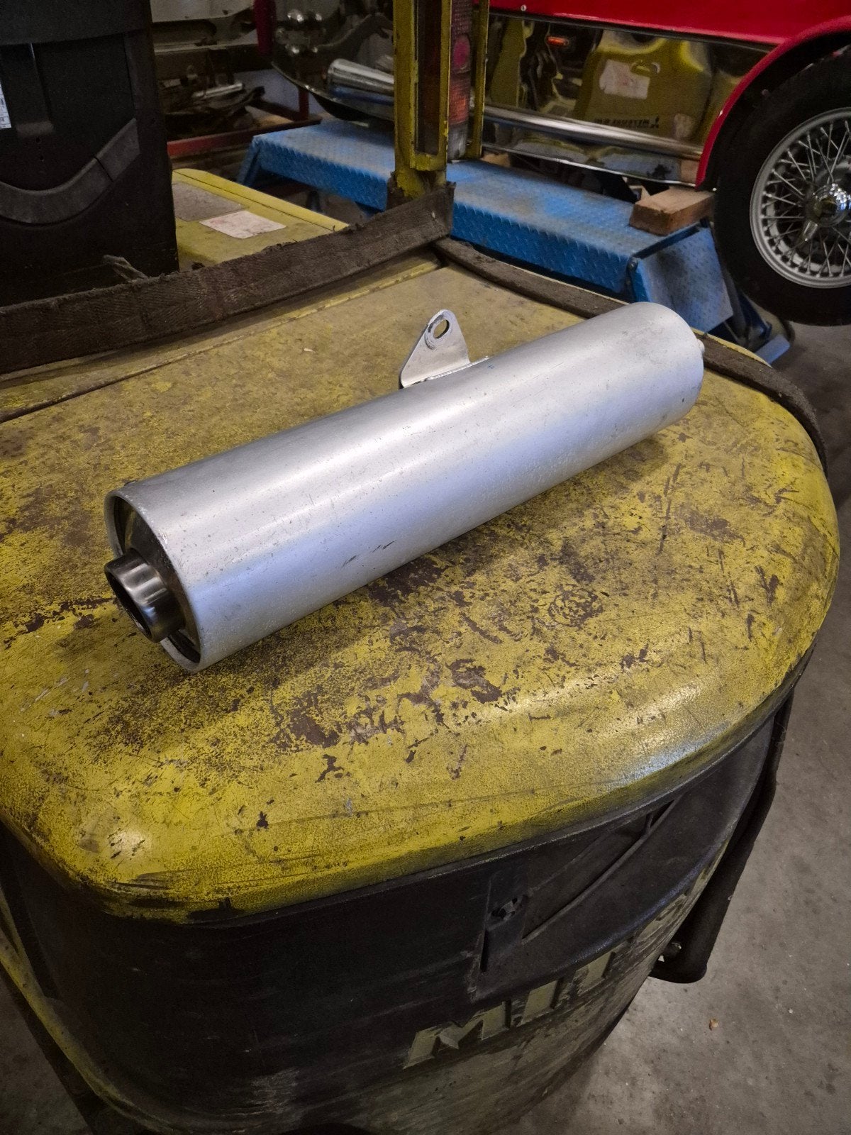 uitlaat yamaha 1000 exup, Enlèvement