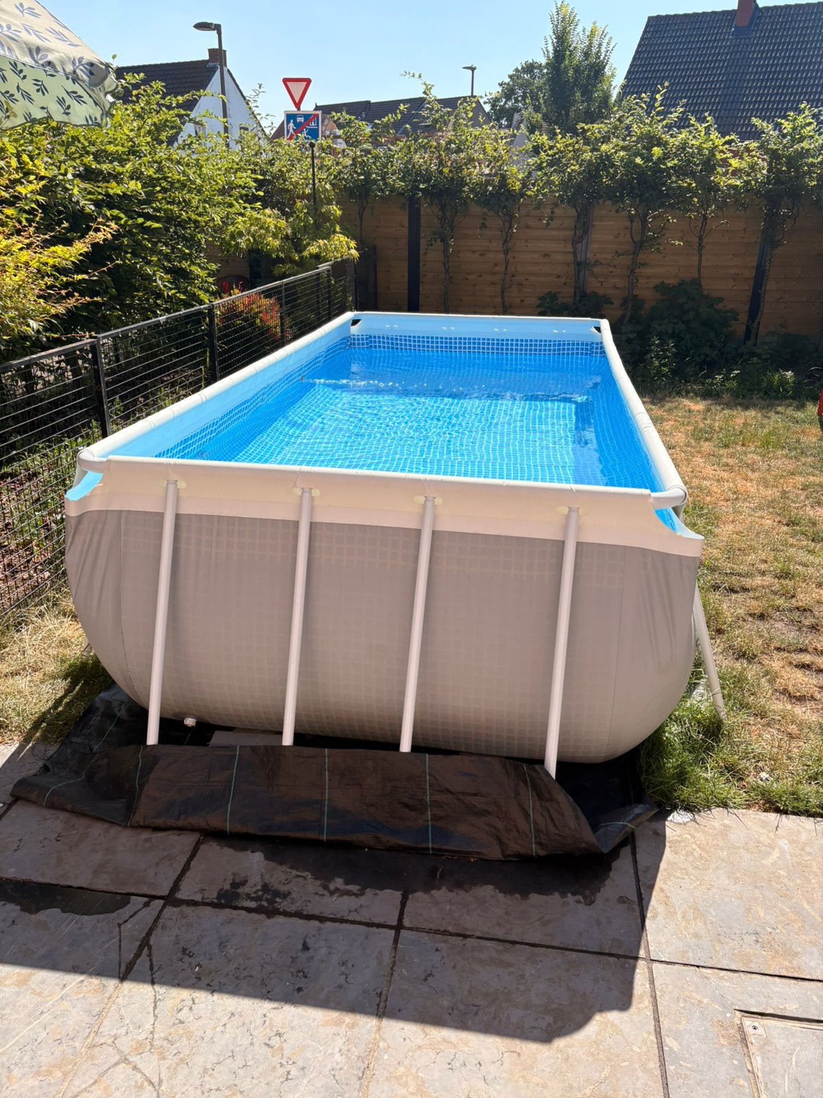 Intex zwembad 200x400x100, Enlèvement, Comme neuf