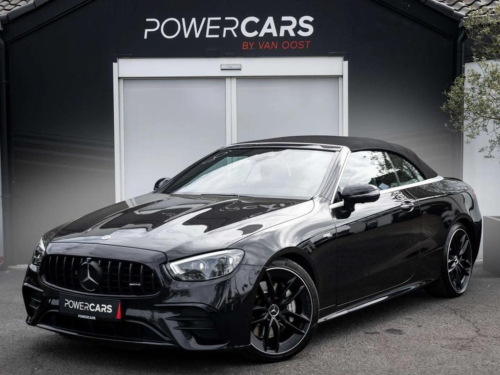 Mercedes-Benz E-Class 53 AMG Cabrio 4-Matic+ | Airmatic | Ai, Auto's, Automaat, 4 zetels, Gebruikt, Zwart