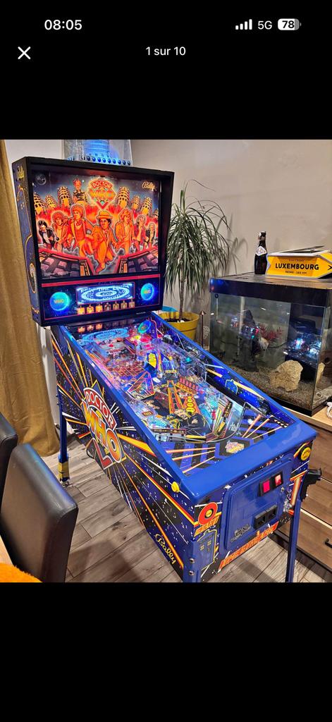 Flipper Bally Doctor Who-editie uit 1992!, Verzamelen, Automaten | Flipperkasten, Ophalen of Verzenden, Zo goed als nieuw, Bally