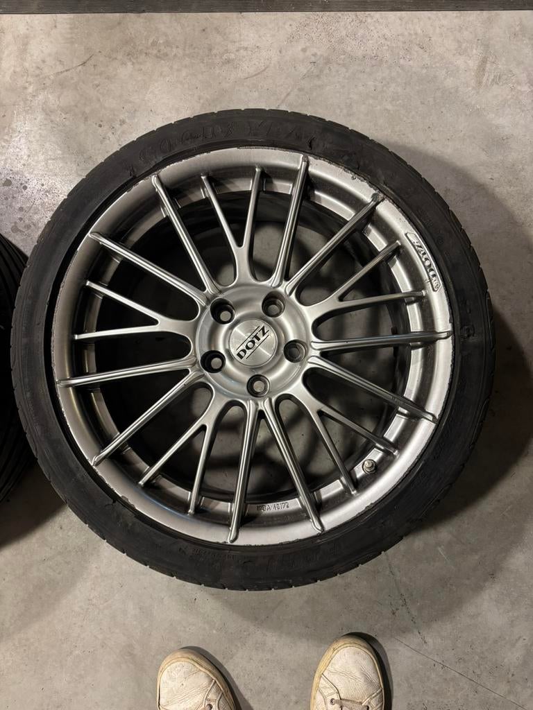 4 Jantes Dotz 8x18 pouces 5x112 et48, Autos : Pièces & Accessoires, Enlèvement, 18 pouces, Pneu(s)