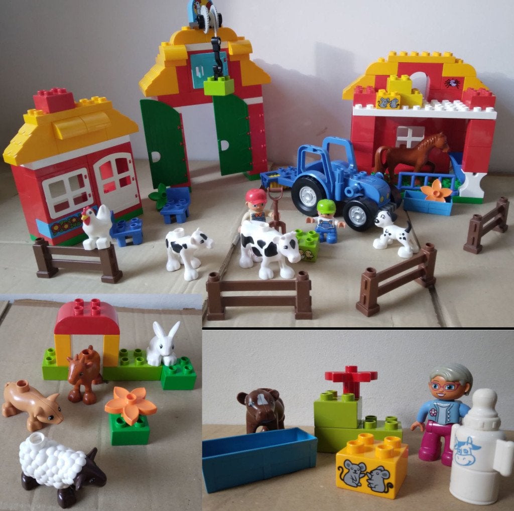 Farm Super Pack 3-in1 - Duplo (Town) #66525 (2015), Ophalen, Compleet, Gebruikt, Duplo