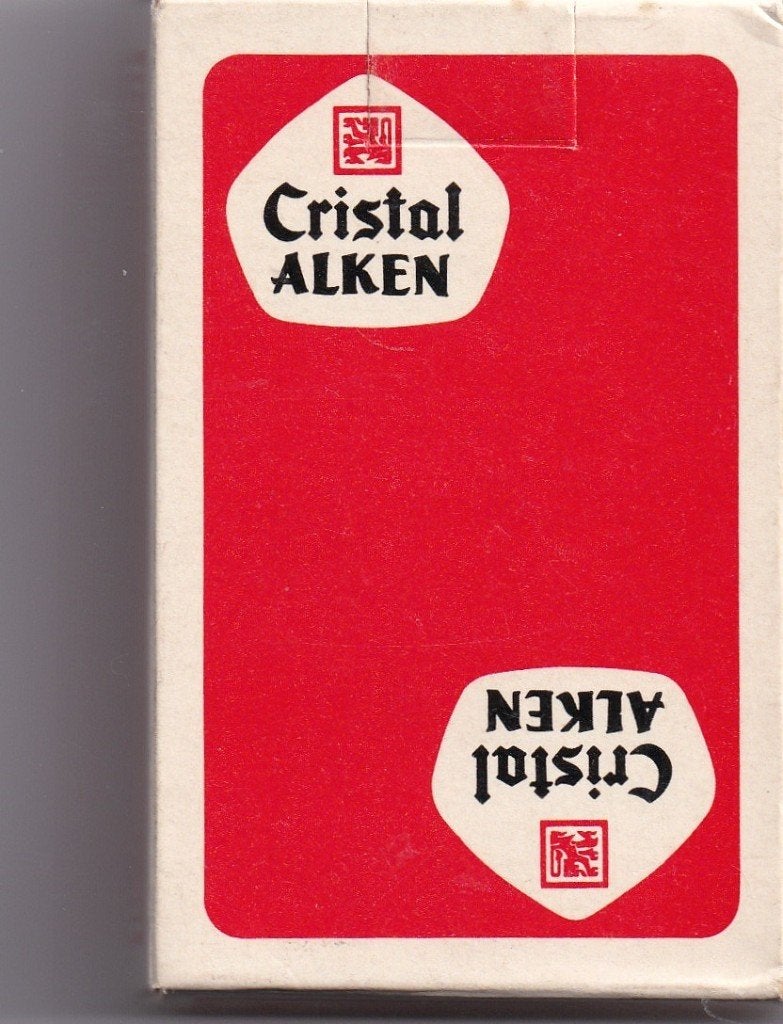 X 4 / VOL KAARTSPEL CRISTAL ALKEN, Ophalen of Verzenden, Nieuw, Speelkaart(en)