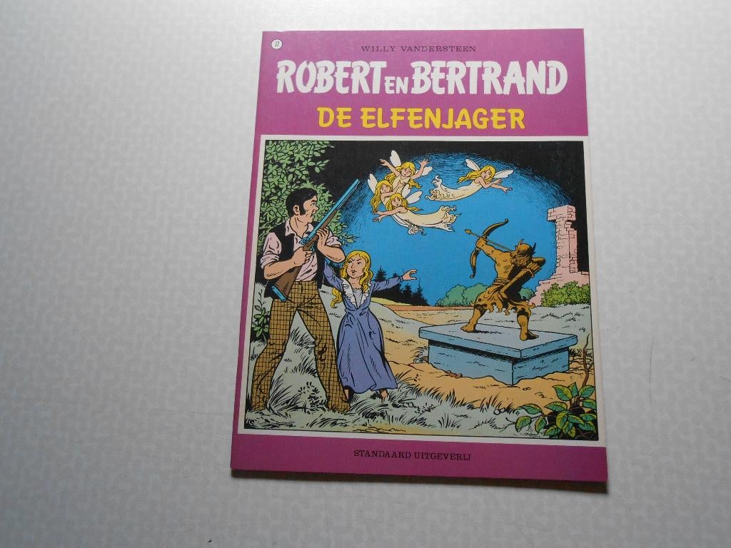 Robert en Bertrand 32 De elfenjager 1979 ste druk., Willy Vandersteen, Eén stripboek, Nieuw, Ophalen of Verzenden
