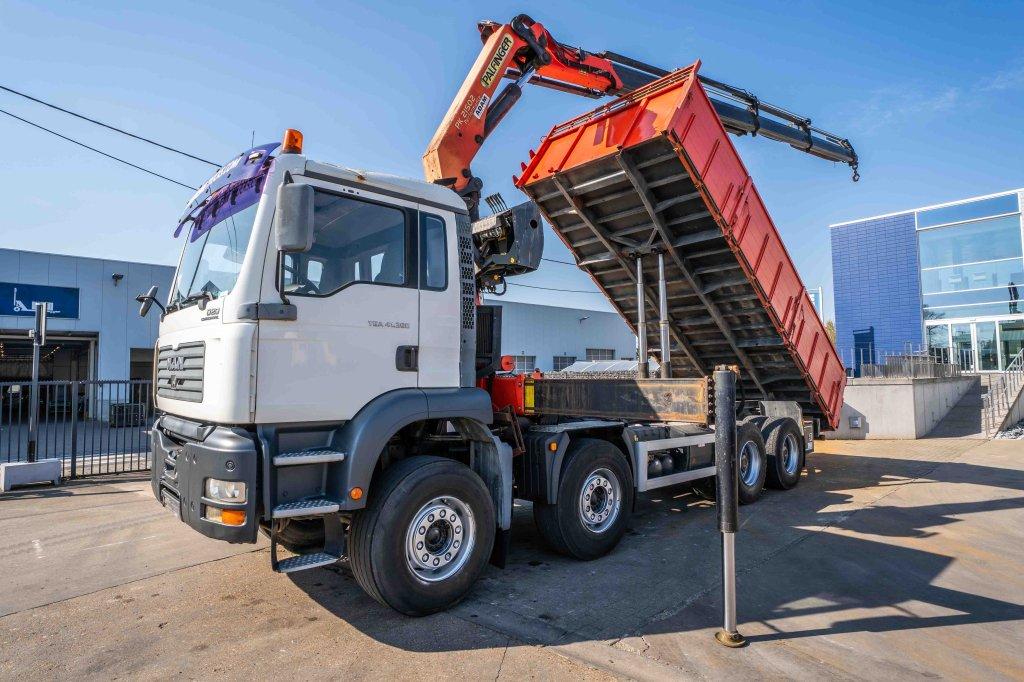 MAN TGA 41.390 BB - PK 21502/4xhydr. (bj 2005), Auto's, Vrachtwagens, Achterwielaandrijving, Elektrische ramen, MAN, Wit