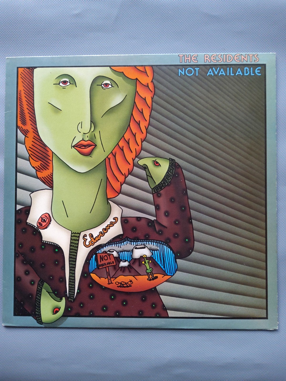 THE RESIDENTS   NOT AVAILABLE, Cd's en Dvd's, Ophalen of Verzenden, Electronic Rock, LP