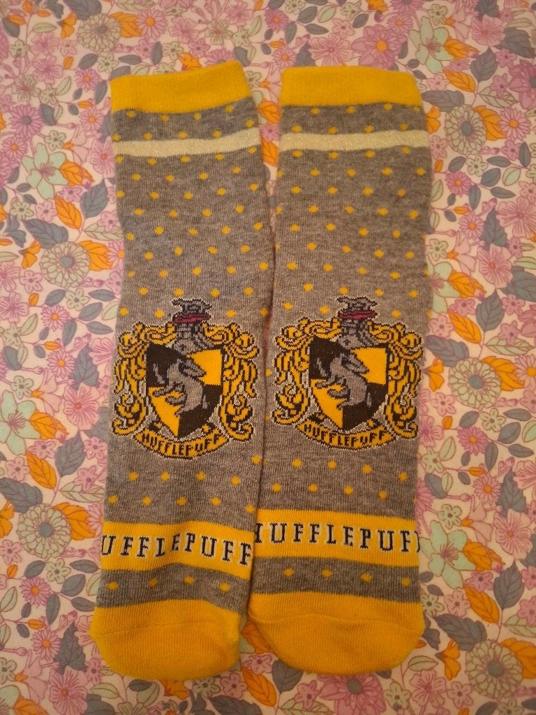 Hufflepuff sokken, Collections, Harry Potter, Enlèvement ou Envoi, Neuf, Ustensile