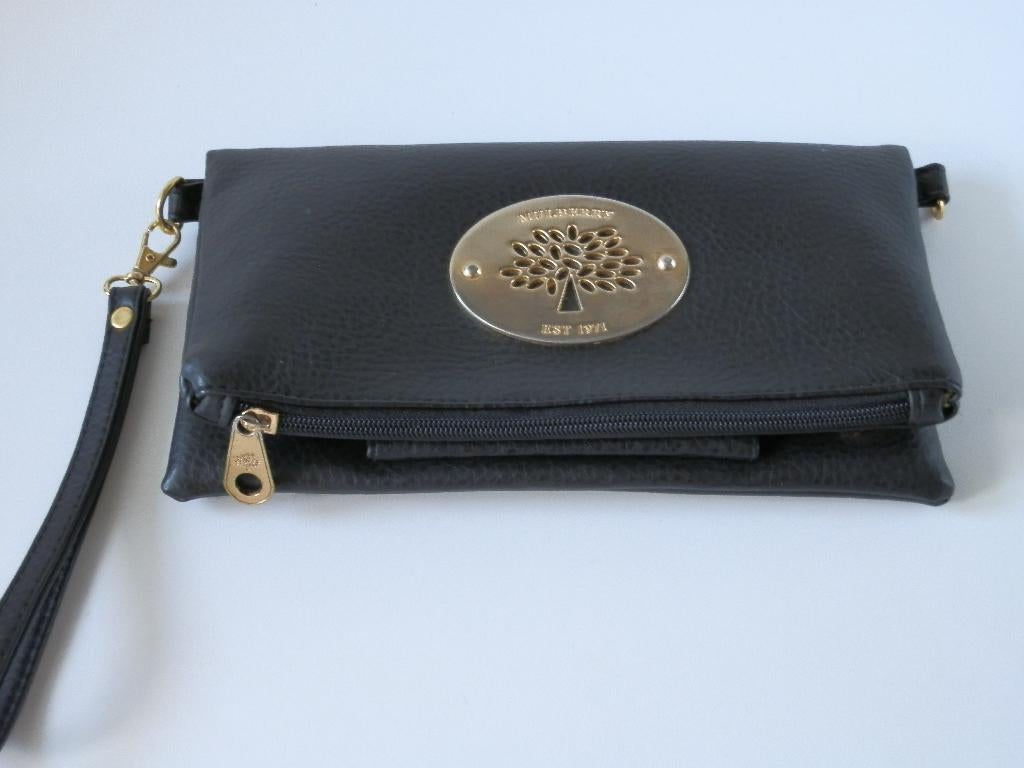 Sac à main Mulberry, Enlèvement ou Envoi, Comme neuf, Noir, Sac à main