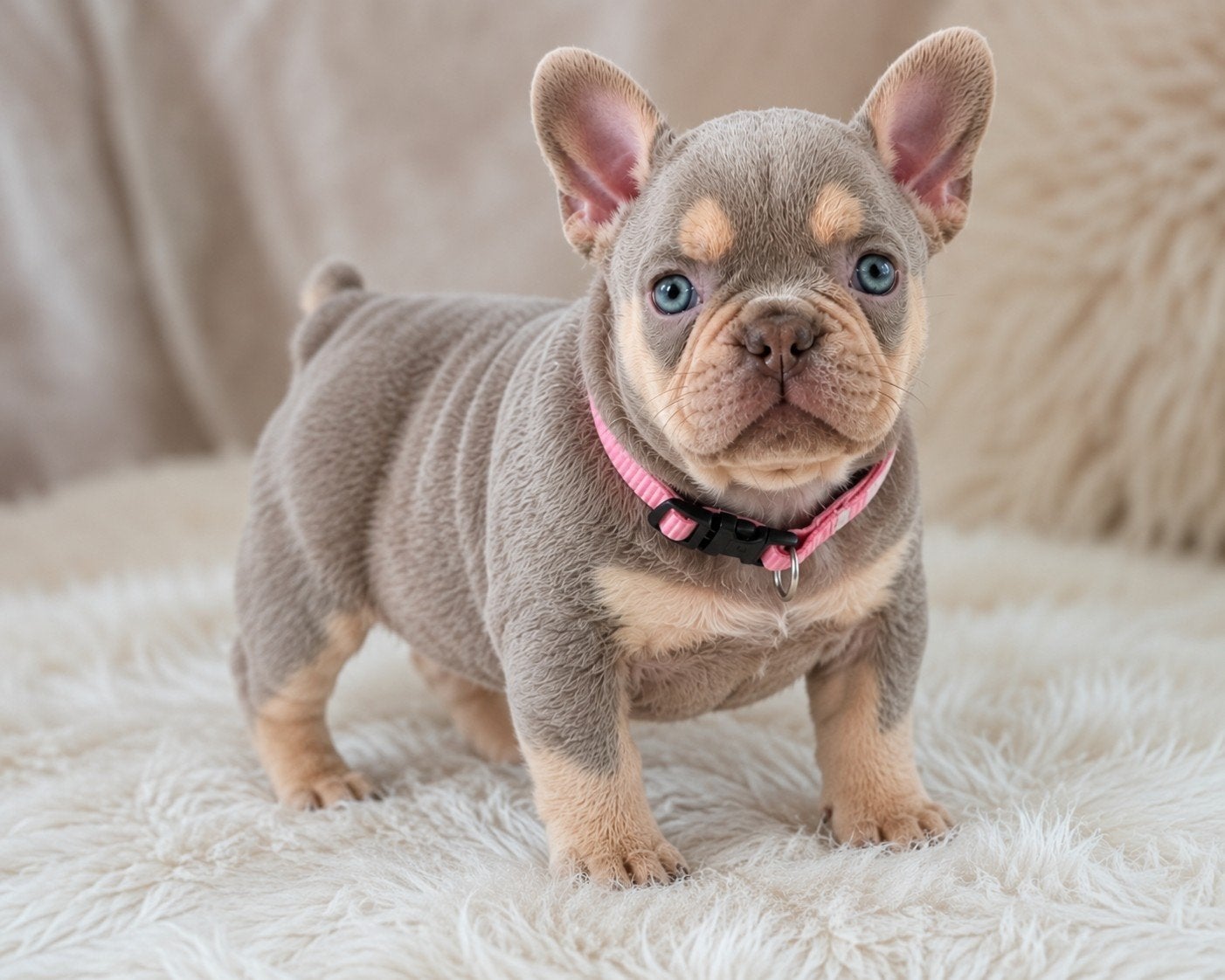 franse bulldog pup (teefje), Dieren en Toebehoren, België, Fokker | Hobbymatig, 8 tot 15 weken, Teef