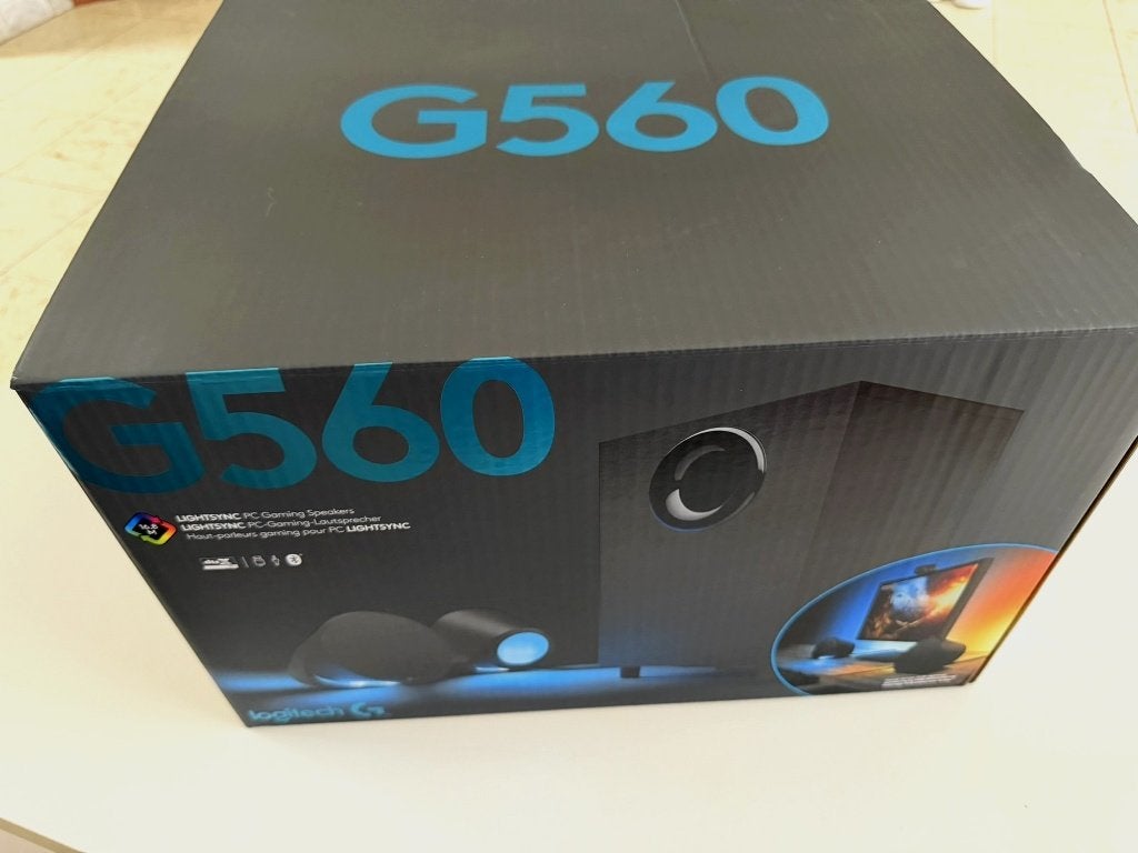 Haut-parleurs Logitech G560 Lighsync, Informatique & Logiciels, Enceintes Pc, Enlèvement ou Envoi, Utilisé, Canal audio 2.1, Logitech