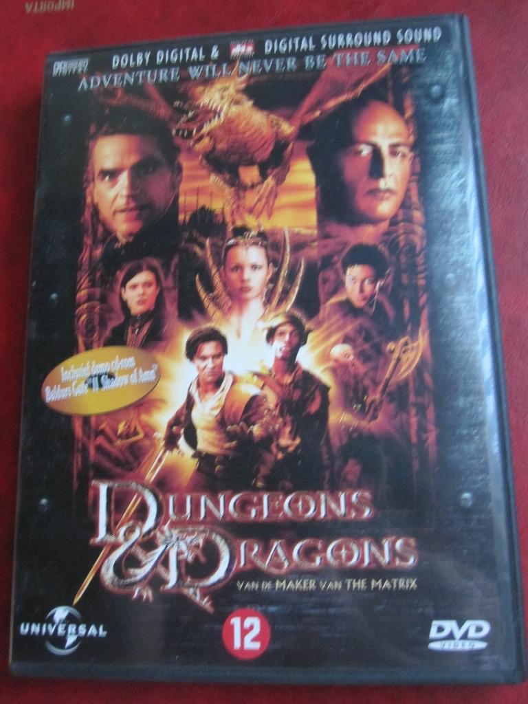 Donjons et Dragons (2000), CD & DVD, DVD | Aventure, Comme neuf, À partir de 12 ans, Enlèvement ou Envoi