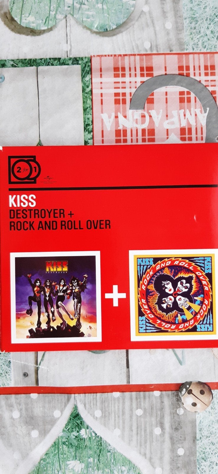 KISS: Destroyer + Rock n Roll-over, Gebruikt, Hard Rock, Digipak, Ophalen of Verzenden