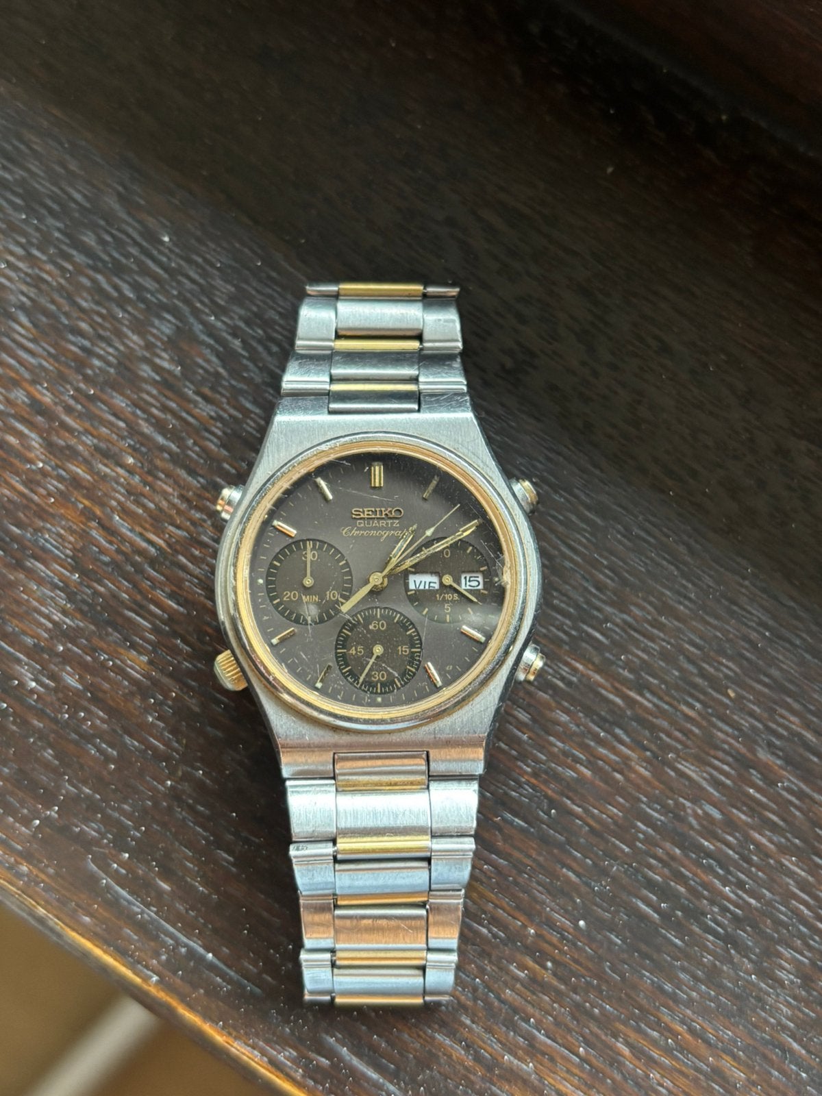 Vintage Seiko SQ100, Ophalen, Gebruikt, Seiko