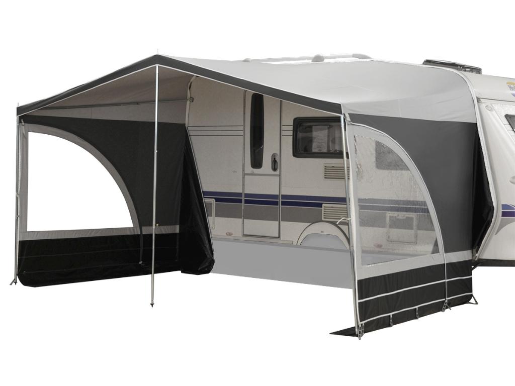 luifel panorama grey + alu frame, Caravans en Kamperen, Voortenten en Luifels, Ophalen, Zo goed als nieuw, Overige merken